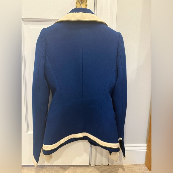 Balenciaga by Nicholas Ghesquiere Fall 2007 Runway Blue Blazer - Picture 3 of 7